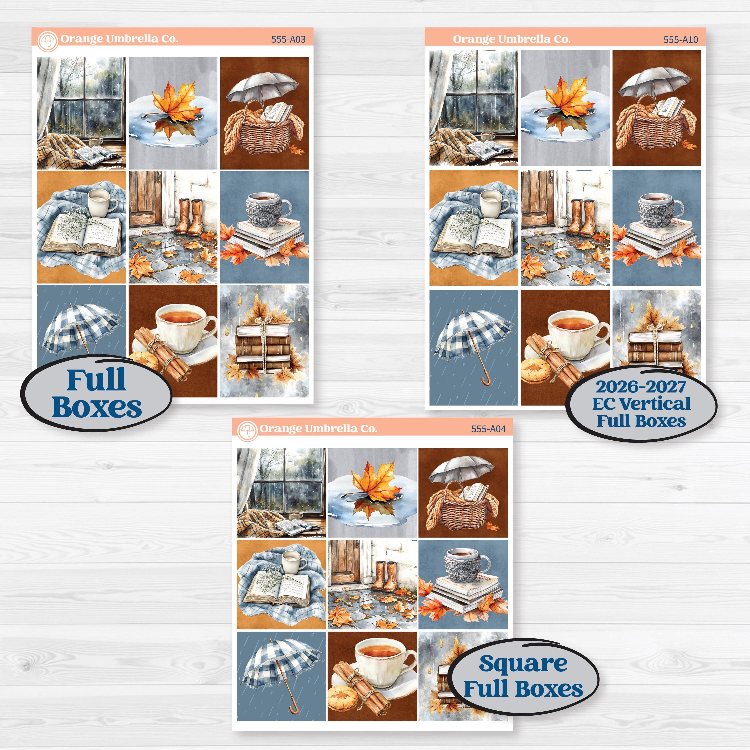 Reading Planner Kit | Weekly Sticker Kit for Vertical Planners like Erin Condren | Reading Weather | KIT-555-A