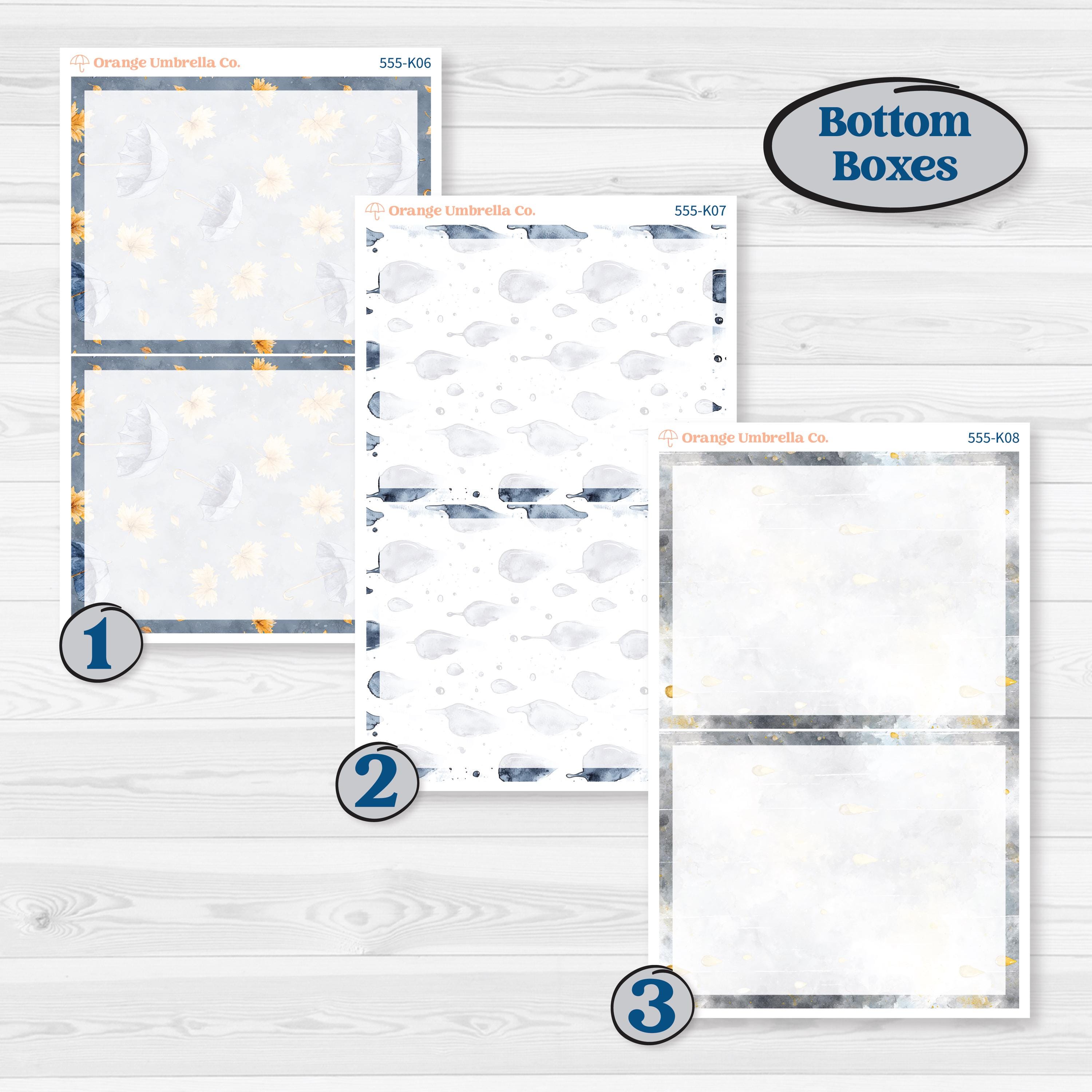 Reading Planner Kit | 7x9 Erin Condren Daily Duo Planner Kit Stickers | Reading Weather | KIT-555-K