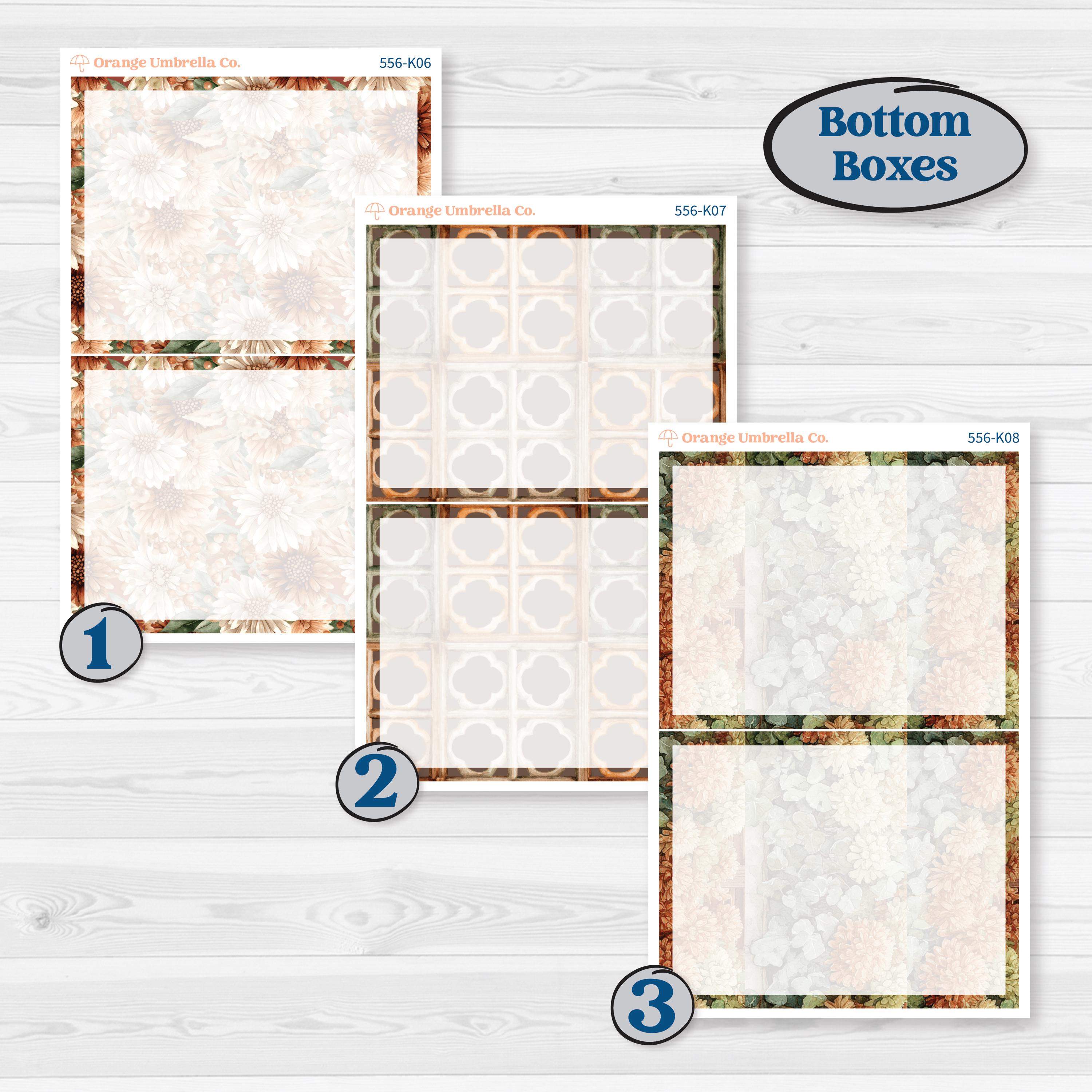 Woodland Animal Kit | 7x9 Erin Condren Daily Duo Planner Kit Stickers | Woodland Zoo | KIT-556-K