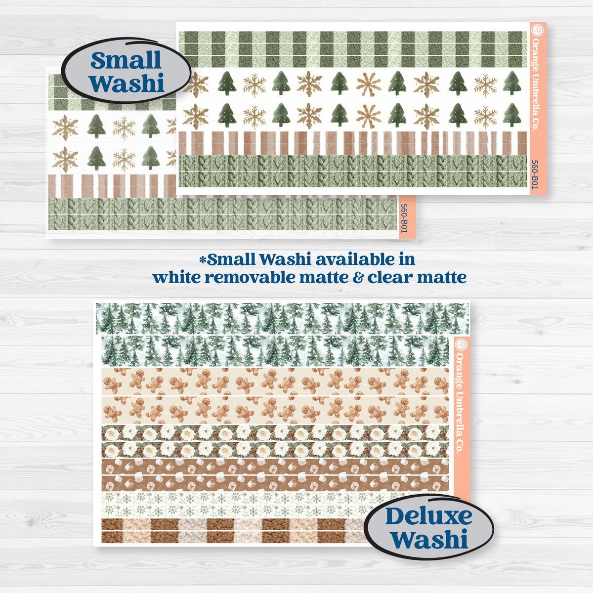 Cozy Winter Planner Kit | Weekly Add-On Planner Kit Stickers | Snowdrift | KIT-560-B