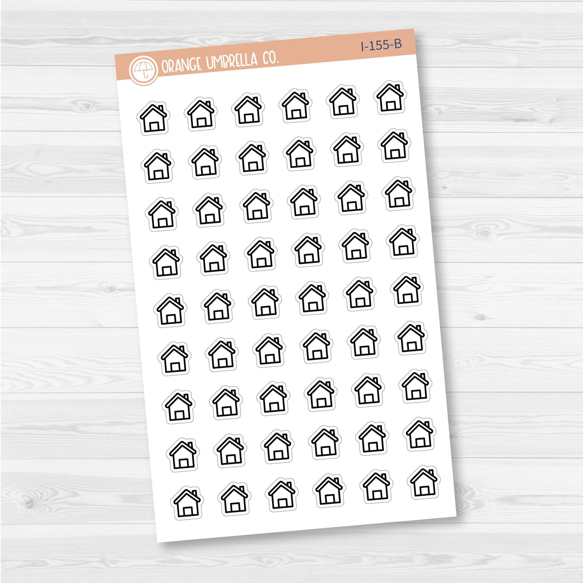 Trash Day Icon Planner Stickers | I-006