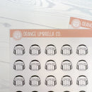 Audiobook Icon Planner Stickers | I-146