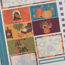 Fall Foliage Kit | Plum Vertical Priorities 7x9 Planner Kit Stickers | Autumn Jewels | 354-041
