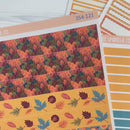 Fall Foliage Kit | A5 Daily Duo Planner Kit Stickers | Autumn Jewels | 354-121