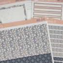 Neutral Florals And Shapes | A5 Daily Duo Planner Kit Stickers | Serenity | 351-121