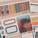 Fall Foliage Kit | Weekly Planner Kit Stickers | Autumn Jewels | 354-001