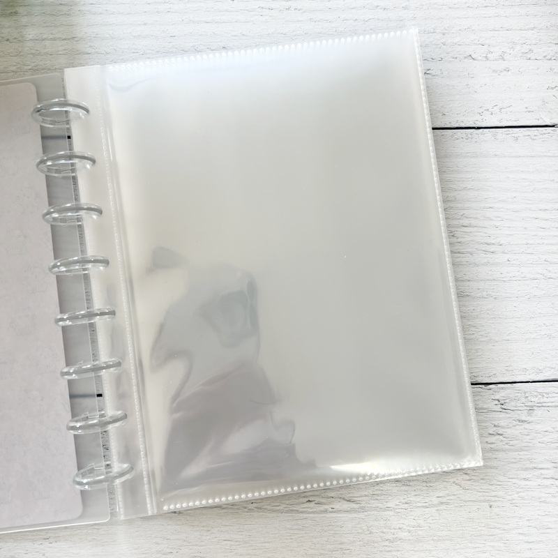 Interchangeable Disc Refill Sleeves For Planner Sticker and Label Albums | Pages