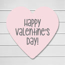 48 Heart Stickers. Happy Valentine's Day Stickers, Pink Valentine Stickers (