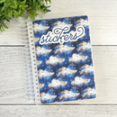 Night Clouds Reusable Sticker Storage Album For Planner Sticker and Labels | Album16