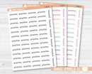 Priorities Julie's Plans Script Planner Stickers | JF | T-286