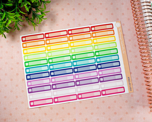 Bill Due Planner Stickers and Labels | 905-011-051-WH