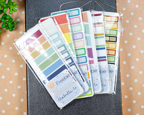 Freebie Grab Bag - LIMIT 3 PER ORDER, Freebie Mix Planner Stickers, Mixed Bag Stickers for Planners (#Freebie)