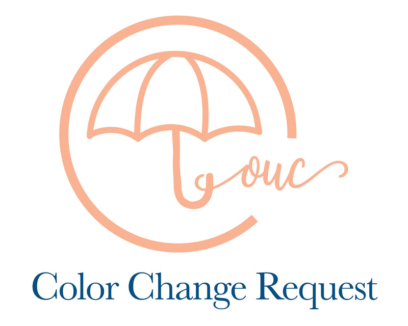 Single Color Change Request for Orange Umbrella Co; Color Upgrade Option