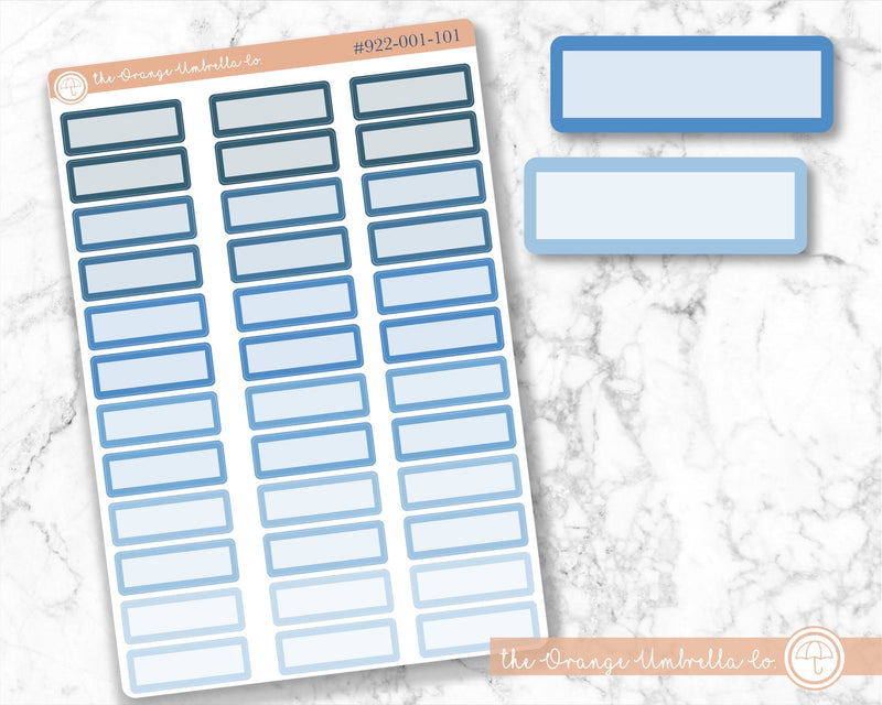 Appointment Planner Stickers - 1/3 Box | L-006 / 922-001-101XL-WH
