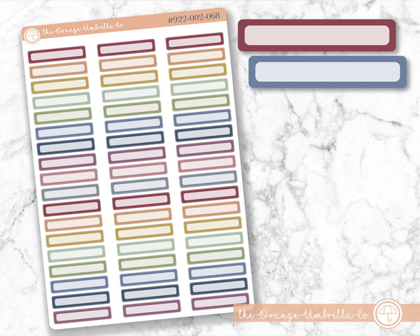 Appointment Skinny Planner Stickers and Labels  | 922-002-068XL-WH