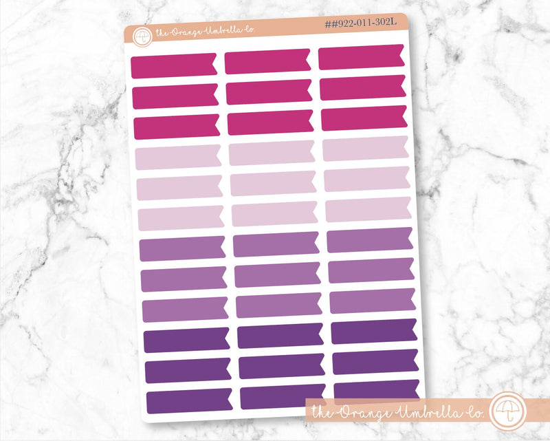 Flag Appointment Planner Labels, Flag Appointment Planner Stickers, Rainbow Colored Planning Labels (