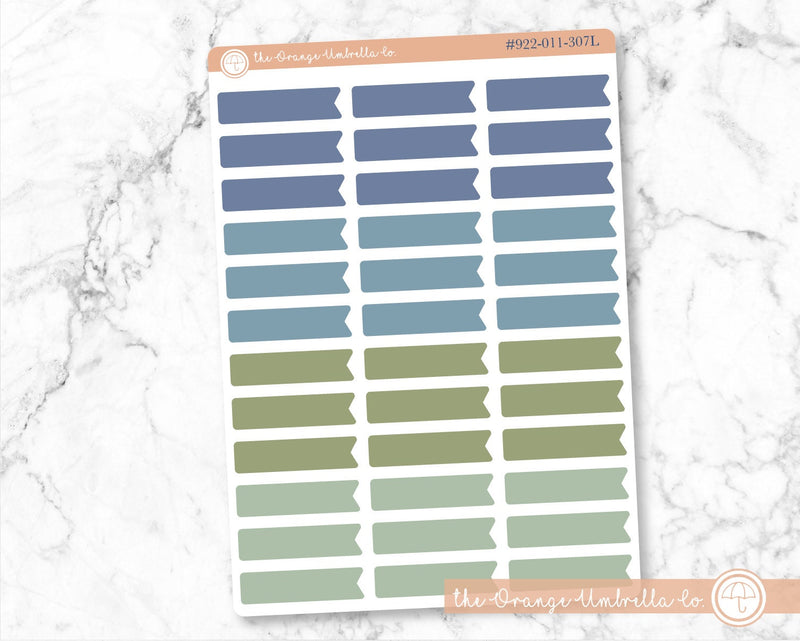 Flag Appointment Planner Labels, Flag Appointment Planner Stickers, Muted Color Planning Labels (