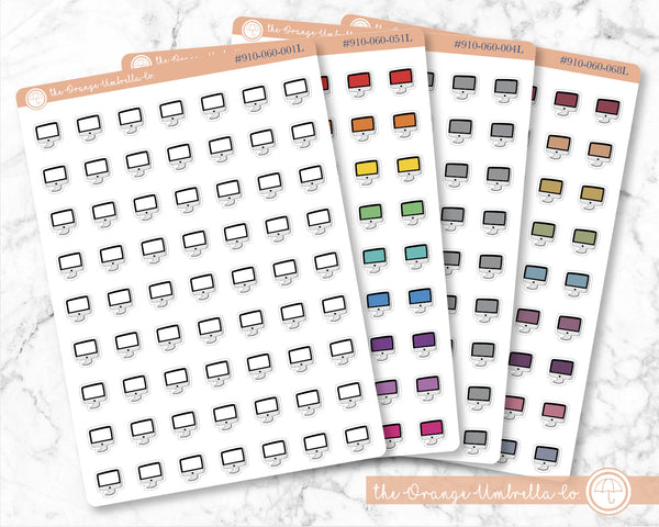 Computer Work Icon Planner Stickers | I-142