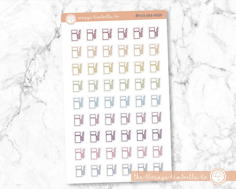 Fuel Up Icon Planner Stickers | I-160 | 910-084