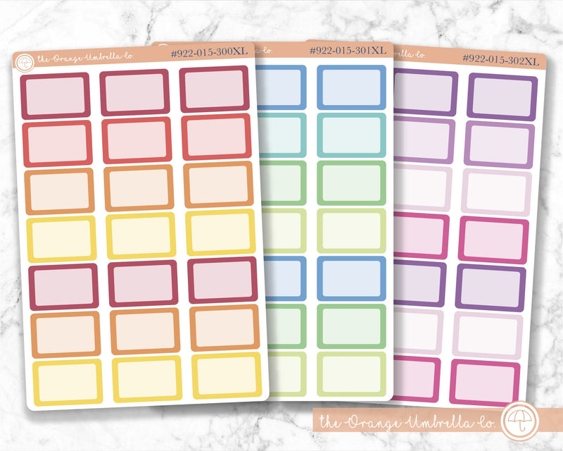 Appointment Planner Stickers and Labels - 1/2 Box | Brights | L-269,-270,-271 / 922-015