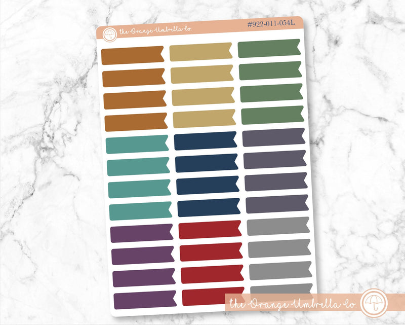 Flag Appointment Planner Labels, Flag Appointment Planner Stickers, Colored Planning Labels (