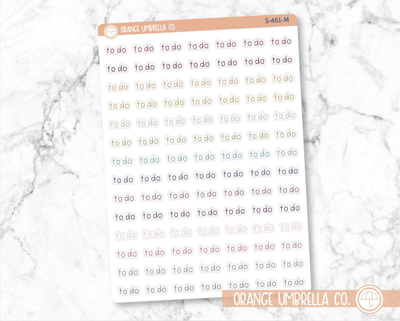 CLEARANCE | To Do Julie's Plans Script Planner Stickers | JF | S-461