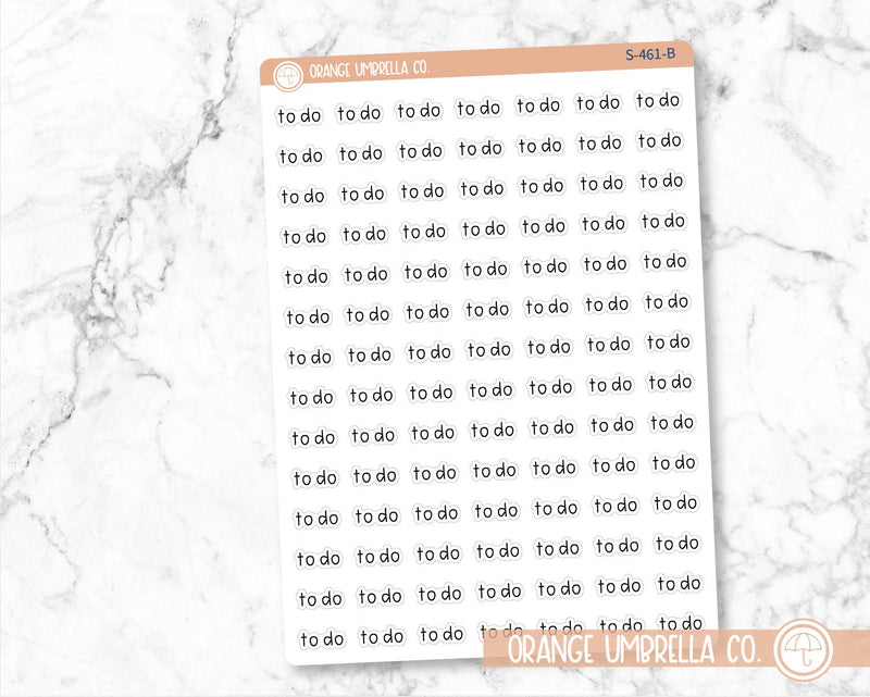 CLEARANCE | To Do Julie's Plans Script Planner Stickers | JF | S-461
