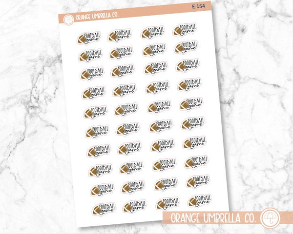 Football Game Icon Script Planner Stickers and Labels | FC12 | E-154
