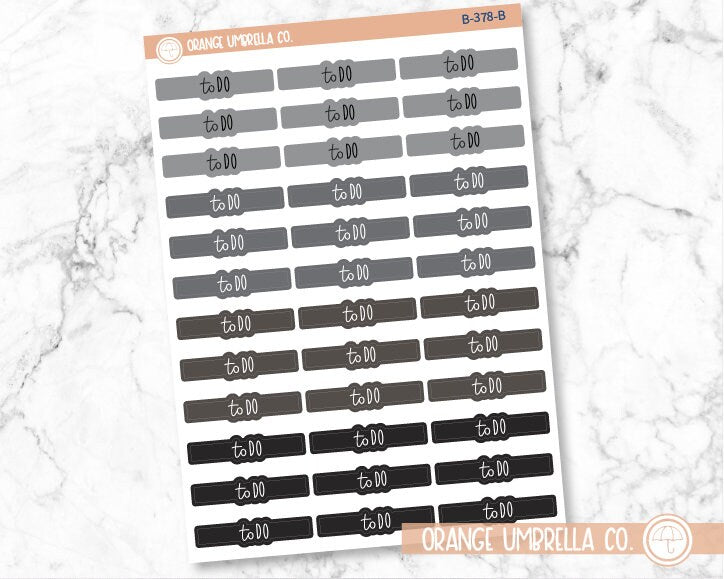 To Do Appointment Header Script Planner Stickers | FC12 | B-378