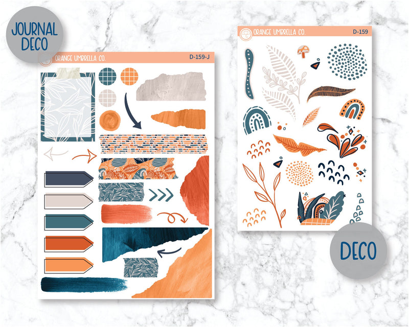 Summer Nights Planner Kit Deco/Journaling Stickers |D-159