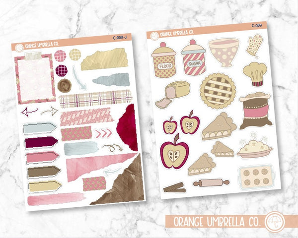 Bake A Pie Deco/Journaling Planner Stickers | C-009