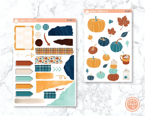 Sweater Season Planner Kit Deco/Journaling Stickers | D-167