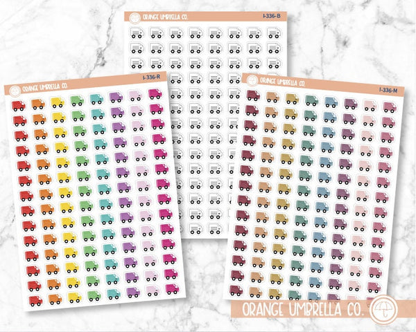 Truck Icon Planner Stickers | I-336