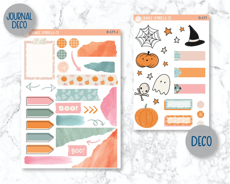 Happy Haunting Kit Deco Planner Stickers | D-177