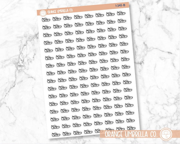 Shoe Doodle Icon Planner Stickers | I-341-B