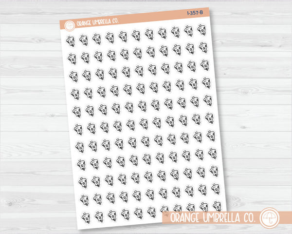 Pizza Doodle Icon Planner Stickers | I-357-B