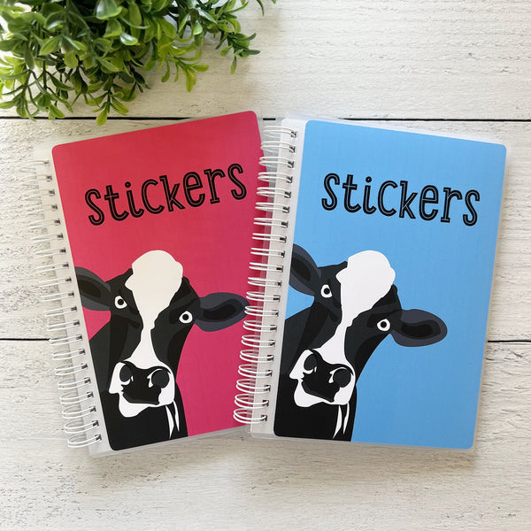 Cow Reusable Sticker Storage Album For Planner Sticker and Labels | Album15