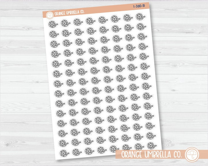 Movie Film Roll Doodle Icon Planner Stickers | I-380-B