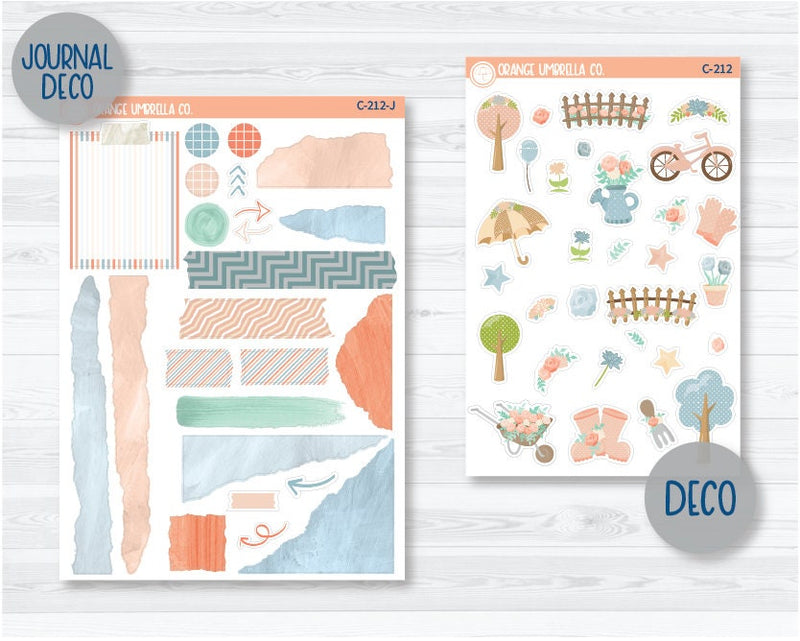 CLEARANCE | Hello Spring Deco Planner Stickers | C-212