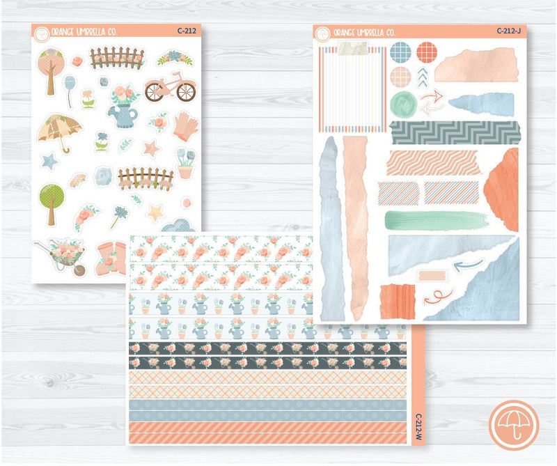 CLEARANCE | Hello Spring Deco Planner Stickers | C-212