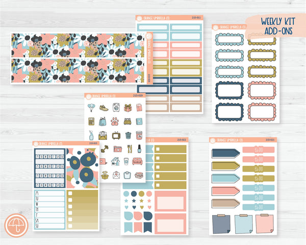 CLEARANCE | Weekly Add-On Planner Kit Stickers | Pick Me 215-011