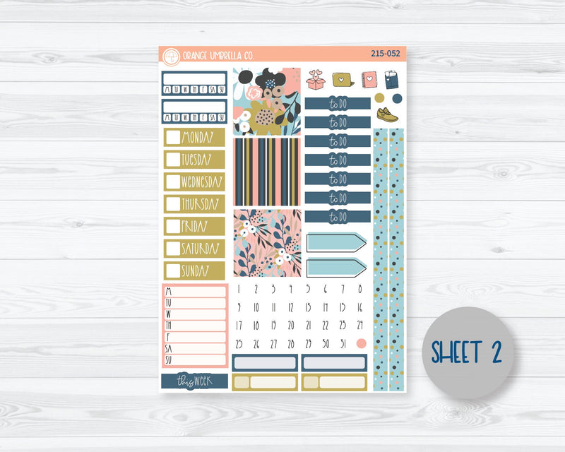 CLEARANCE | Hobonichi Cousin Planner Kit Stickers | Pick Me 215-051