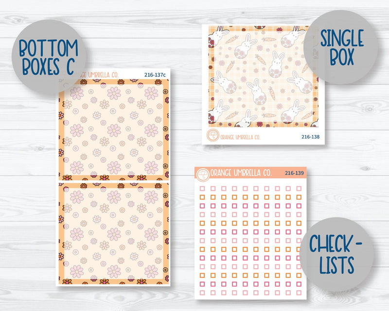 7x9 Daily Duo Planner Kit Stickers | Egg Hunt 216-131
