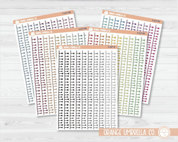 CLEARANCE | Dangle Washi Strips Planner Stickers | C-227