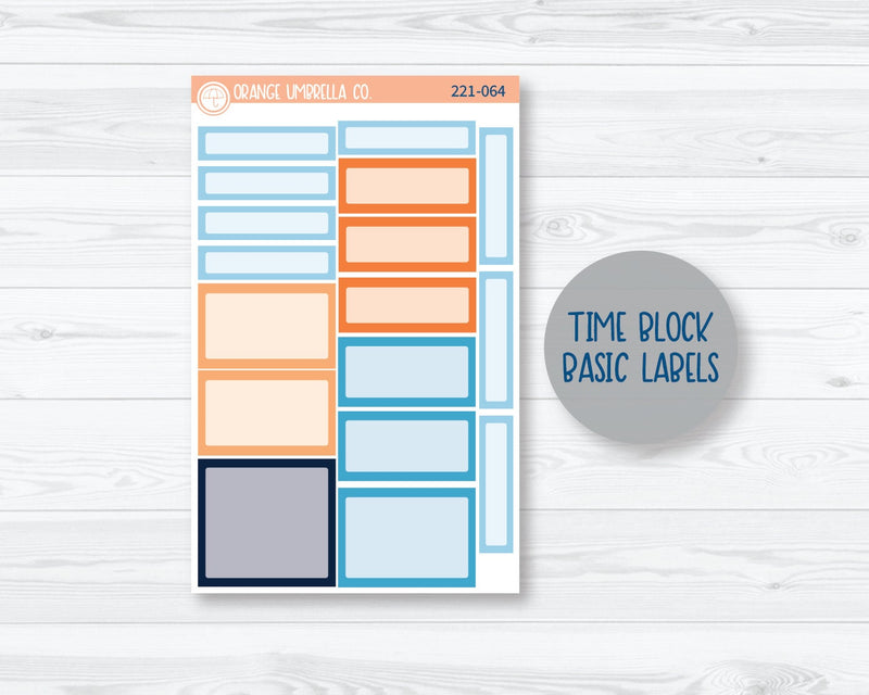 CLEARANCE | 7x9 Passion Weekly Planner Kit Stickers | Carefree 221-061
