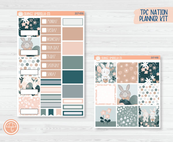 CLEARANCE | TPC Nation Planner Kit Stickers | Easter Garden 217-031