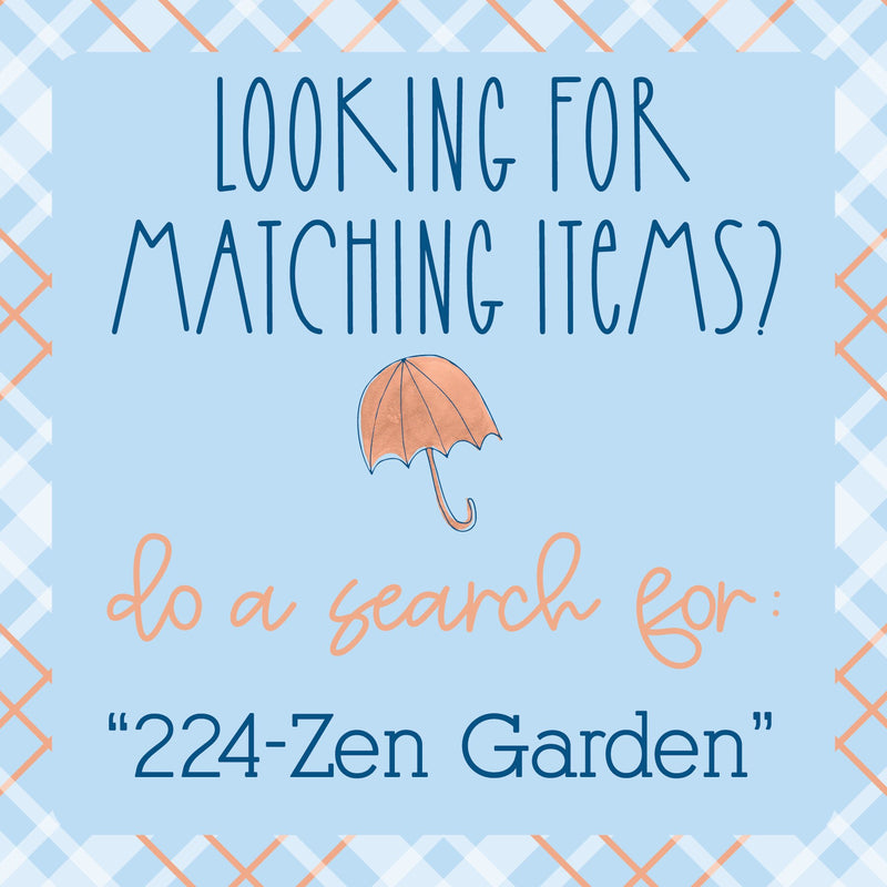 CLEARANCE | Hobonichi Cousin Planner Kit Stickers | Zen Garden 224-051