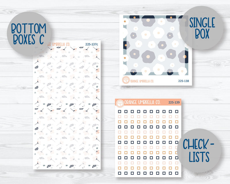 CLEARANCE | 7x9 Daily Duo Planner Kit Stickers | Oopsie Daisy 225-131