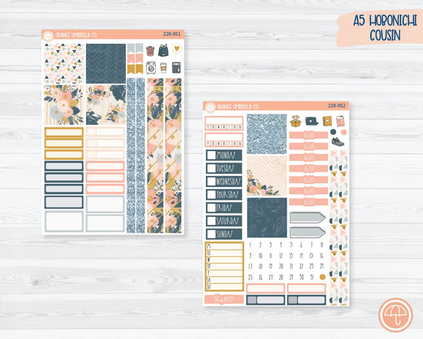 CLEARANCE | Hobonichi Cousin Planner Kit Stickers | Glitz & Glam 228-051