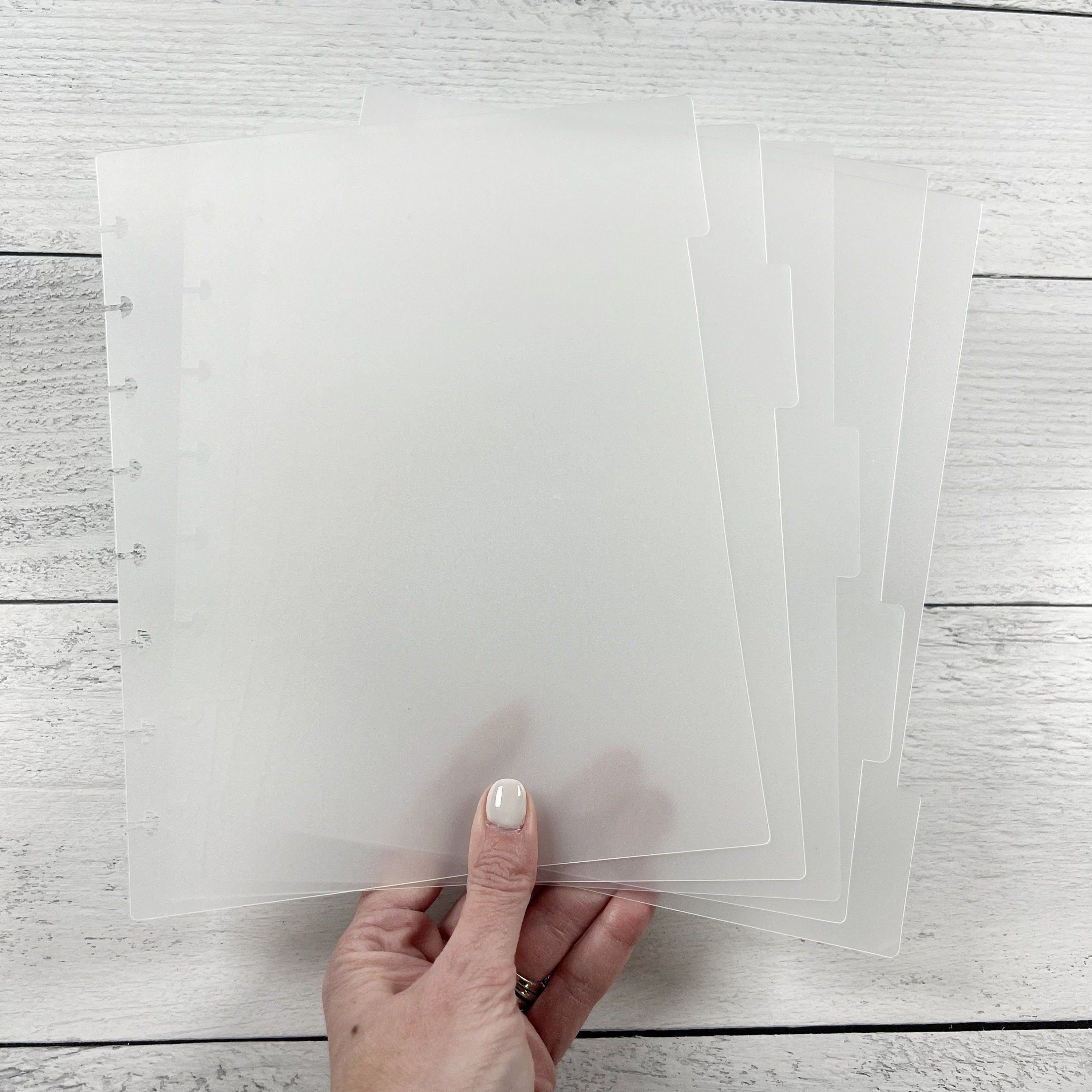 Tab Divider Set for Disc Planner Sticker Storage Album | D-Divider